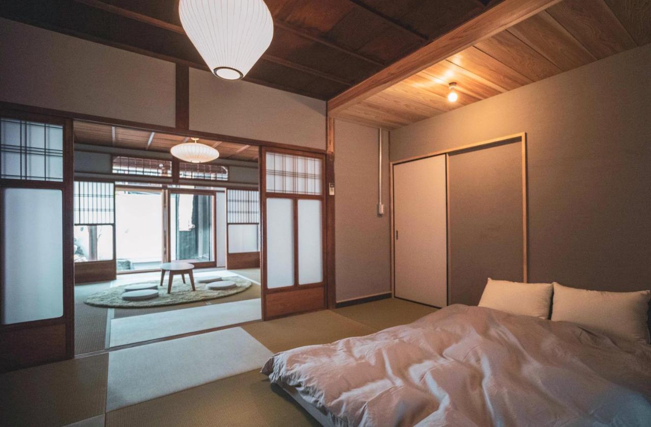 Modern Machiya Mibu Villa Kyoto Bagian luar foto